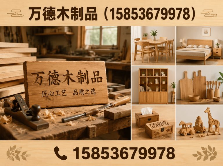 奎文区万德木制品展示图